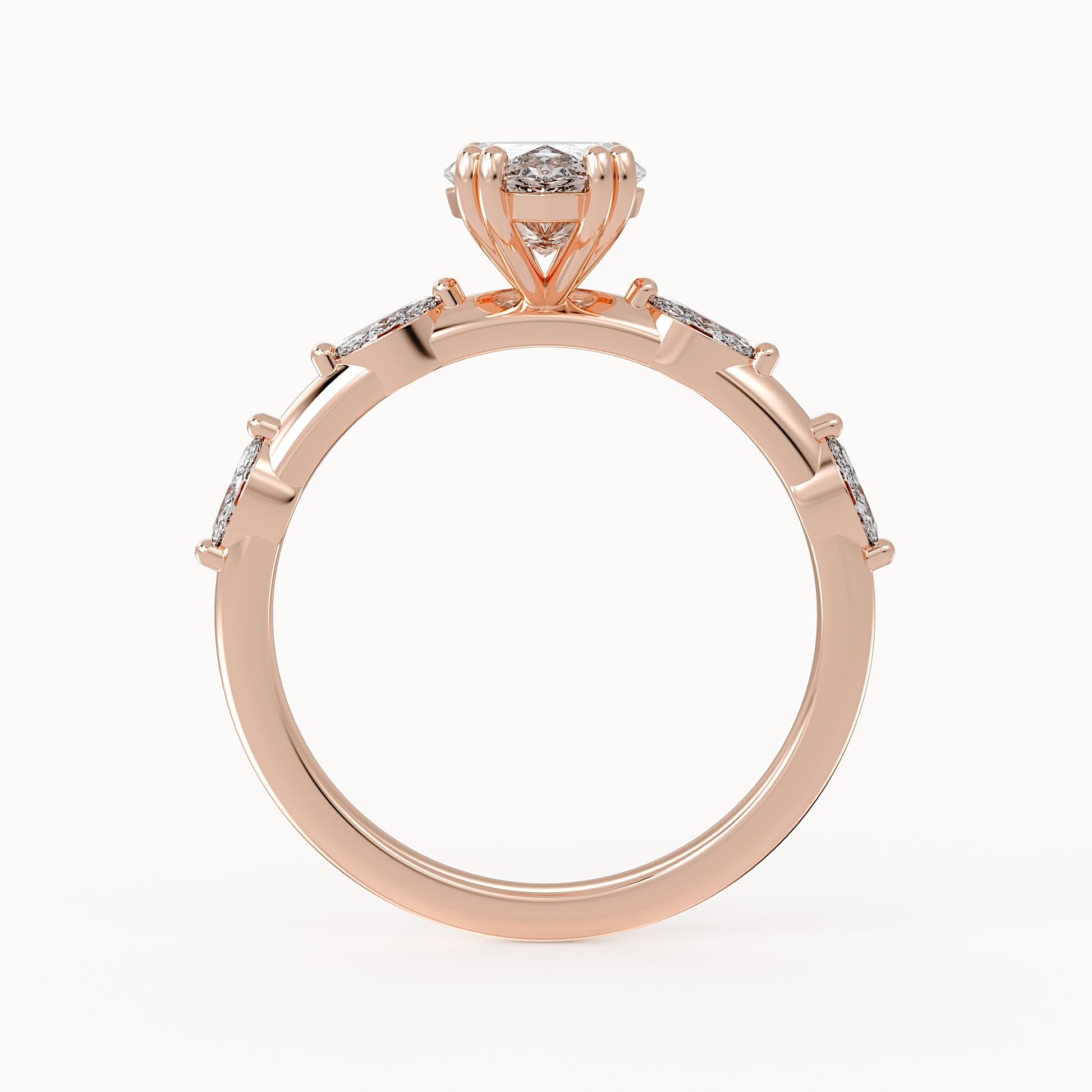 Emily - Rose Gold - emily-RG-marquise-front