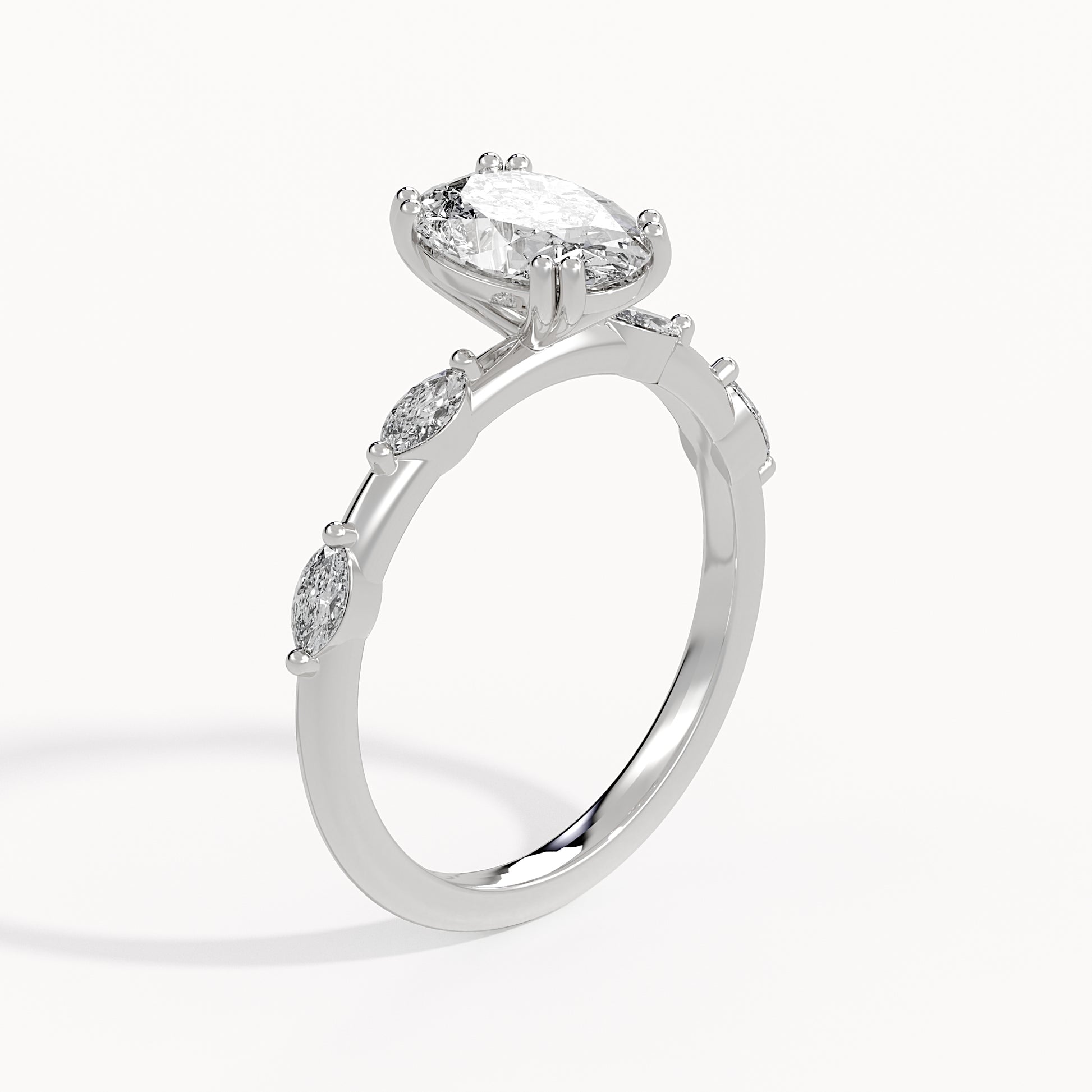 Emily - White Gold - emily-WG-oval-angle