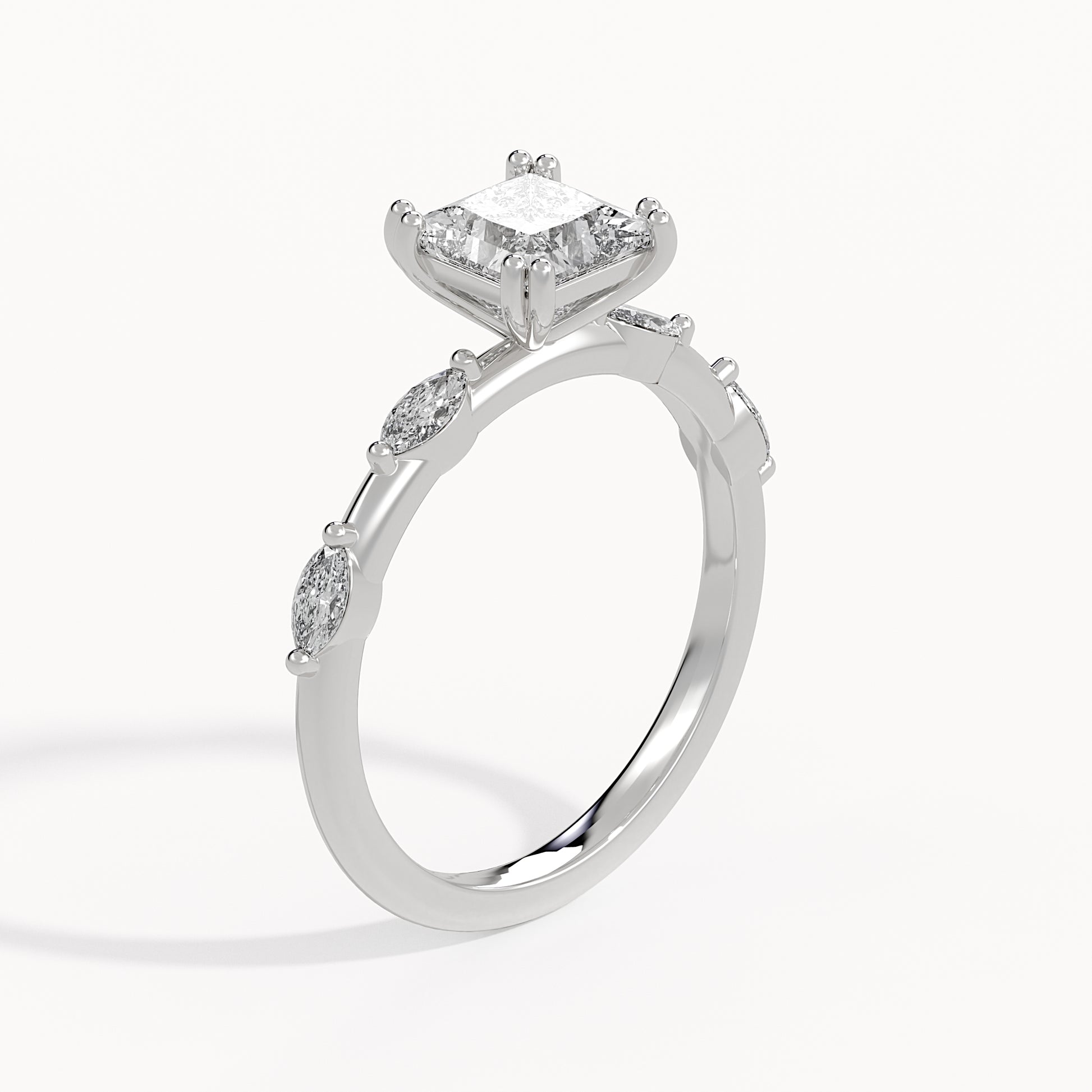 Emily - White Gold - emily-WG-princess-angle