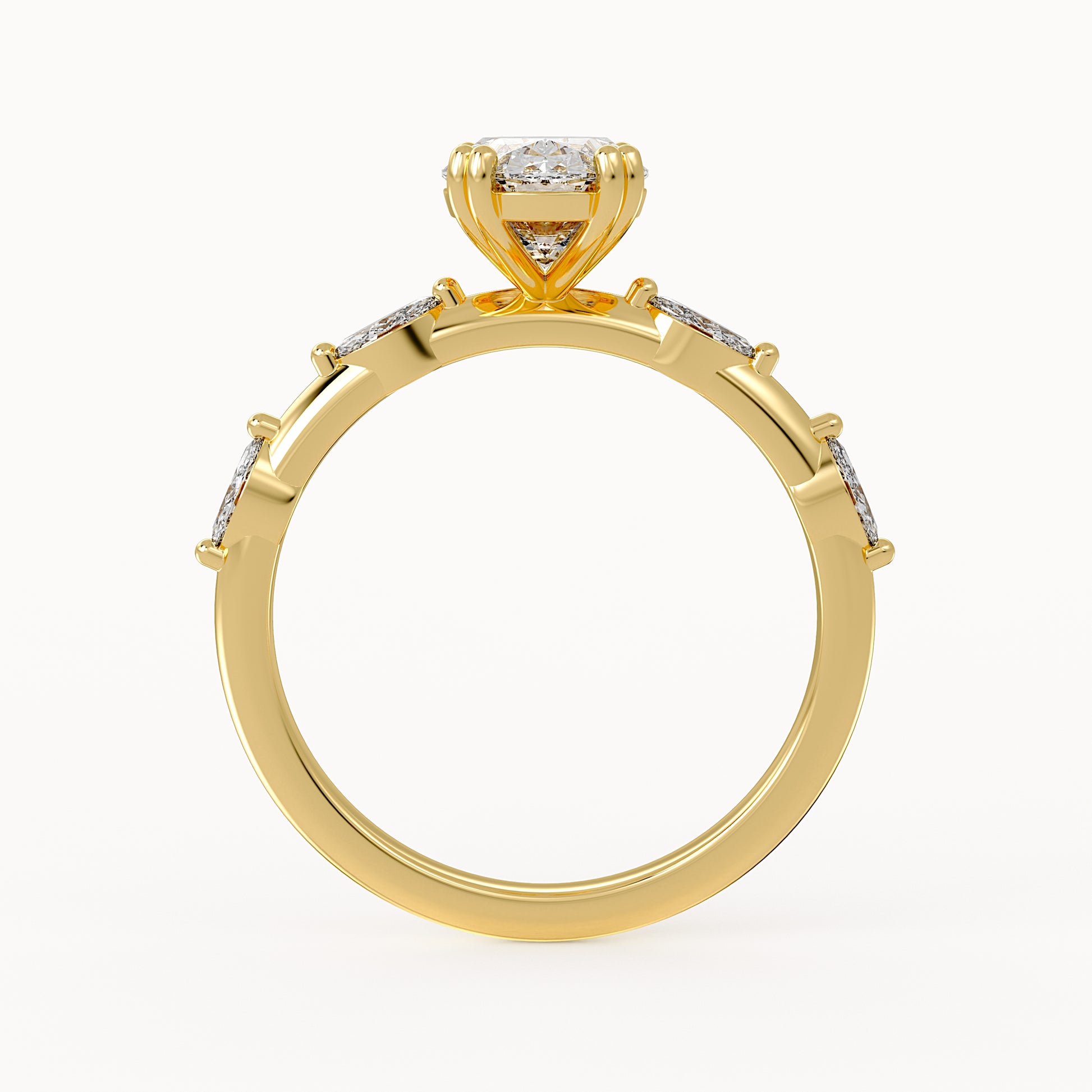 Emily - Yellow Gold - emily-YG-oval-front