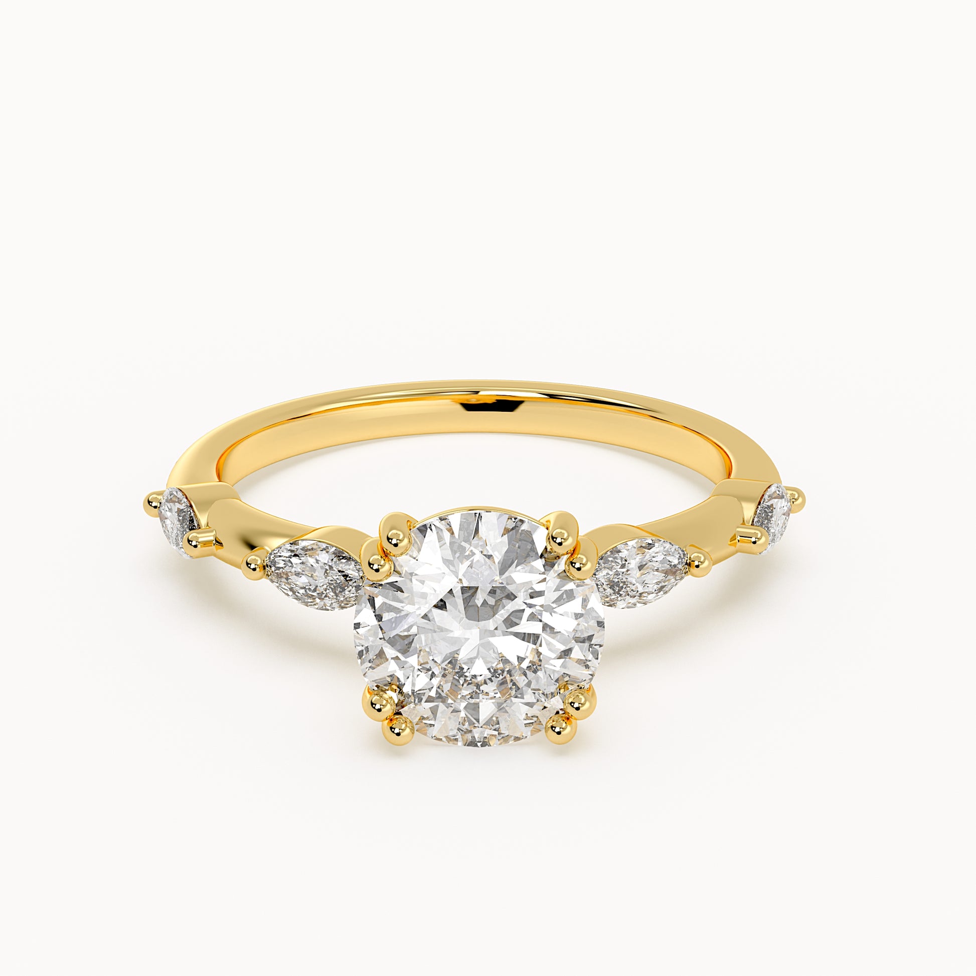 Emily - Yellow Gold - emily-YG-round-hero
