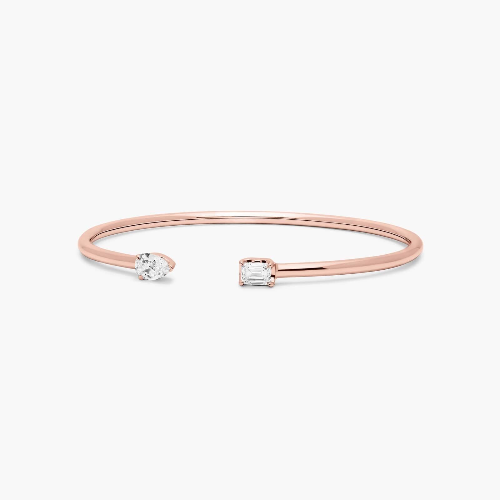 Esme - Rose Gold - esme-RG-pear_emerald-angle