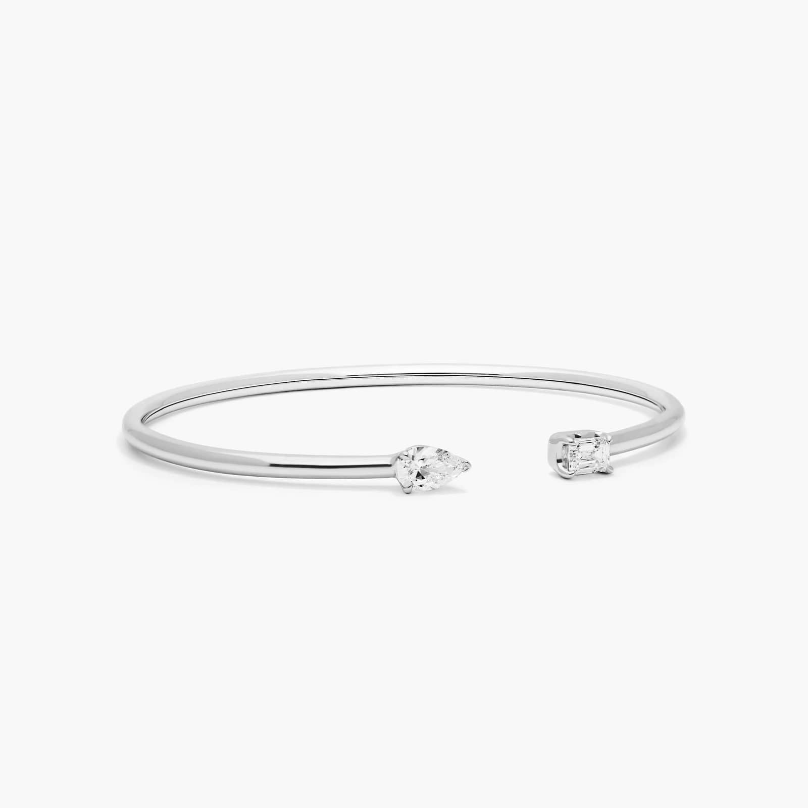 Esme - White Gold - esme-WG-pear_emerald-side