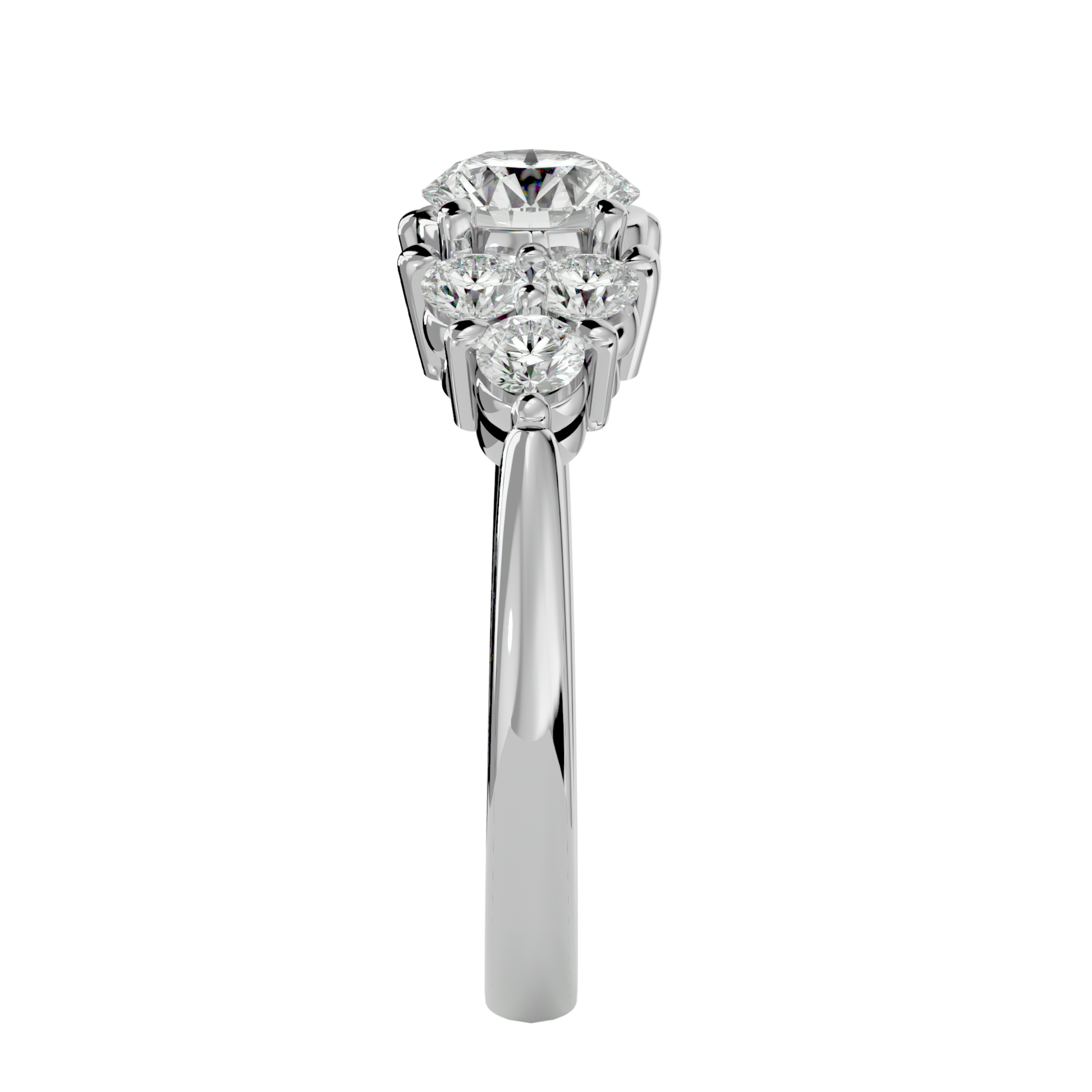Eve - White Gold - round-side