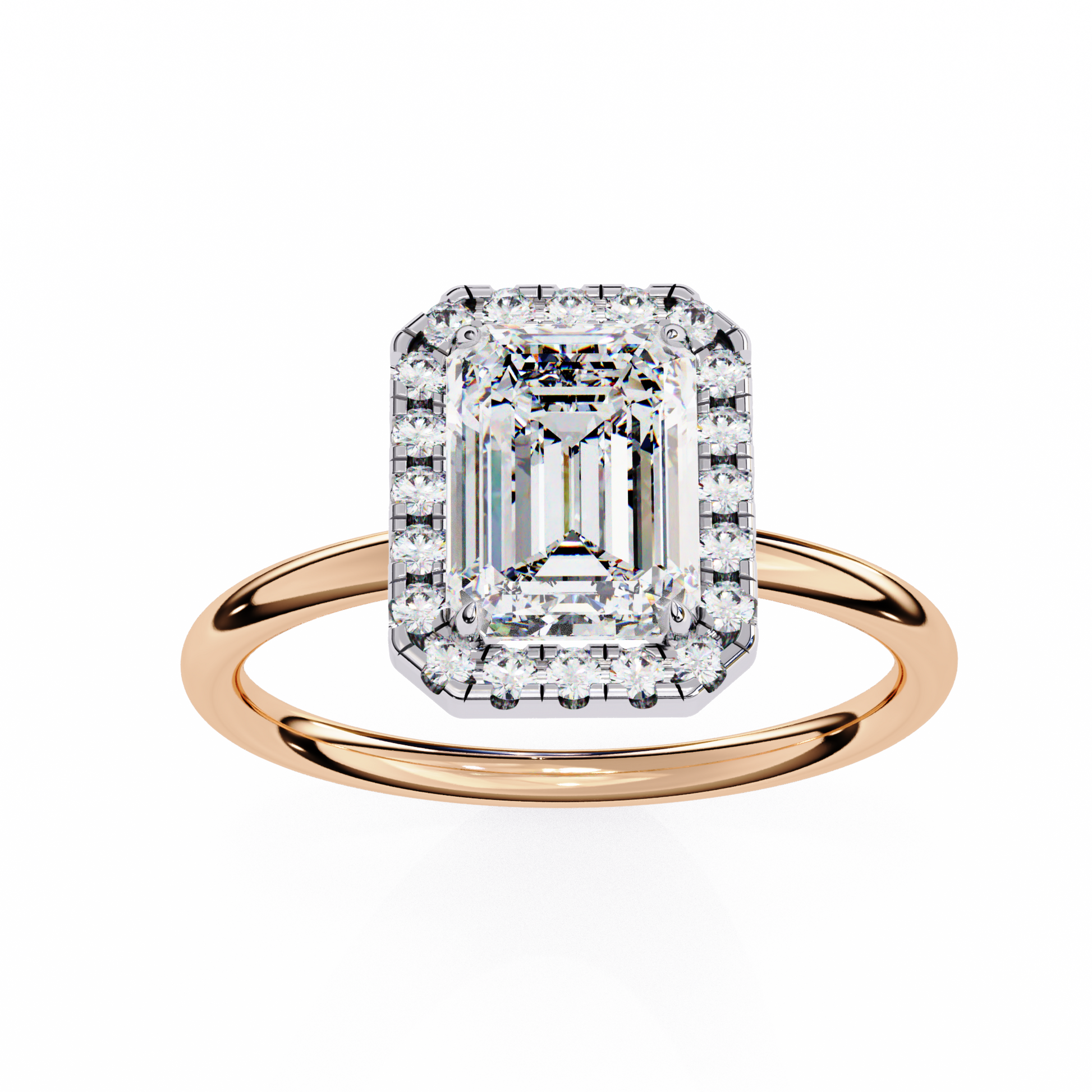 Flora - Rose Gold - emerald-angle-3