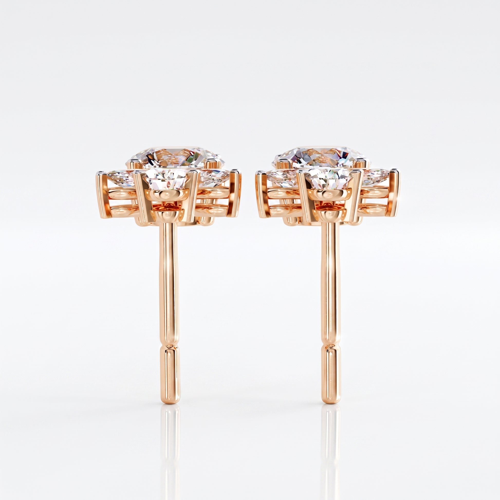 Freya - Rose Gold - freya-RG-pearl-round