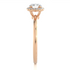 Genevieve - Rose Gold - genevieve-RG-round-side