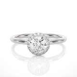 Genevieve - Classic Halo Lab Grown Diamond Engagement Ring