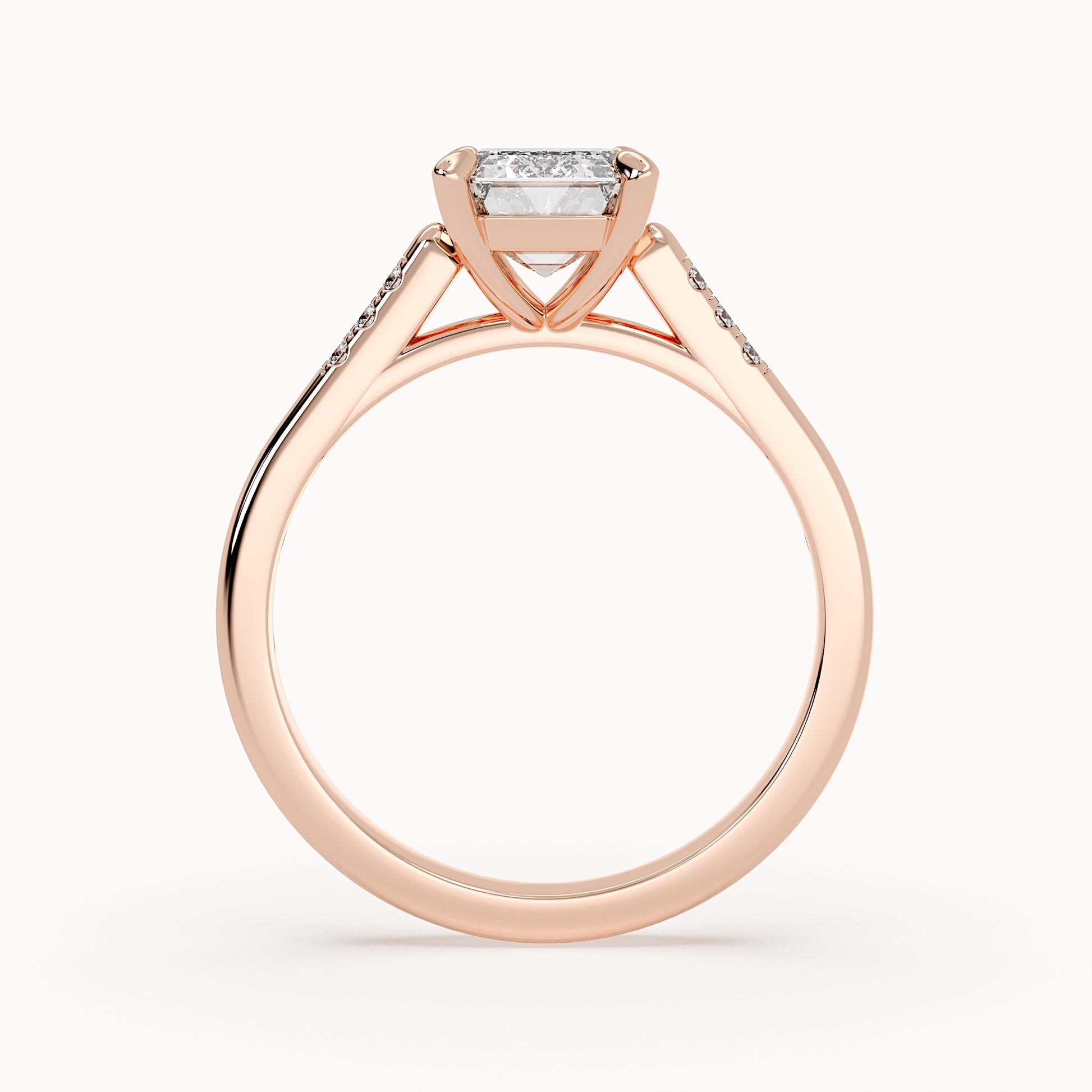 Grace - Rose Gold - grace-RG-emerald-front