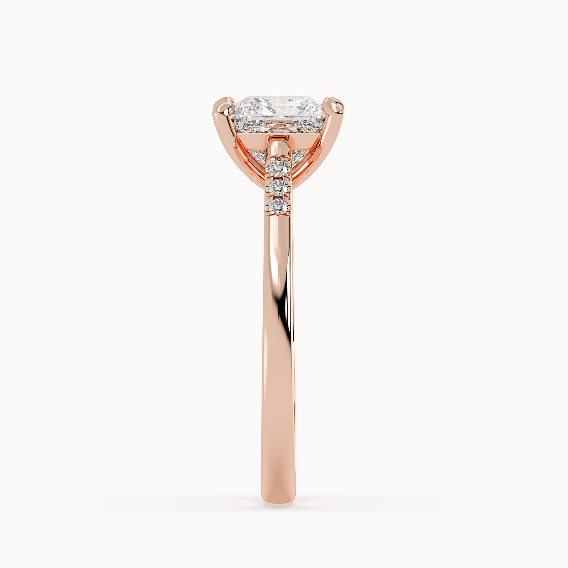 Grace - Rose Gold - grace-RG-princess-side