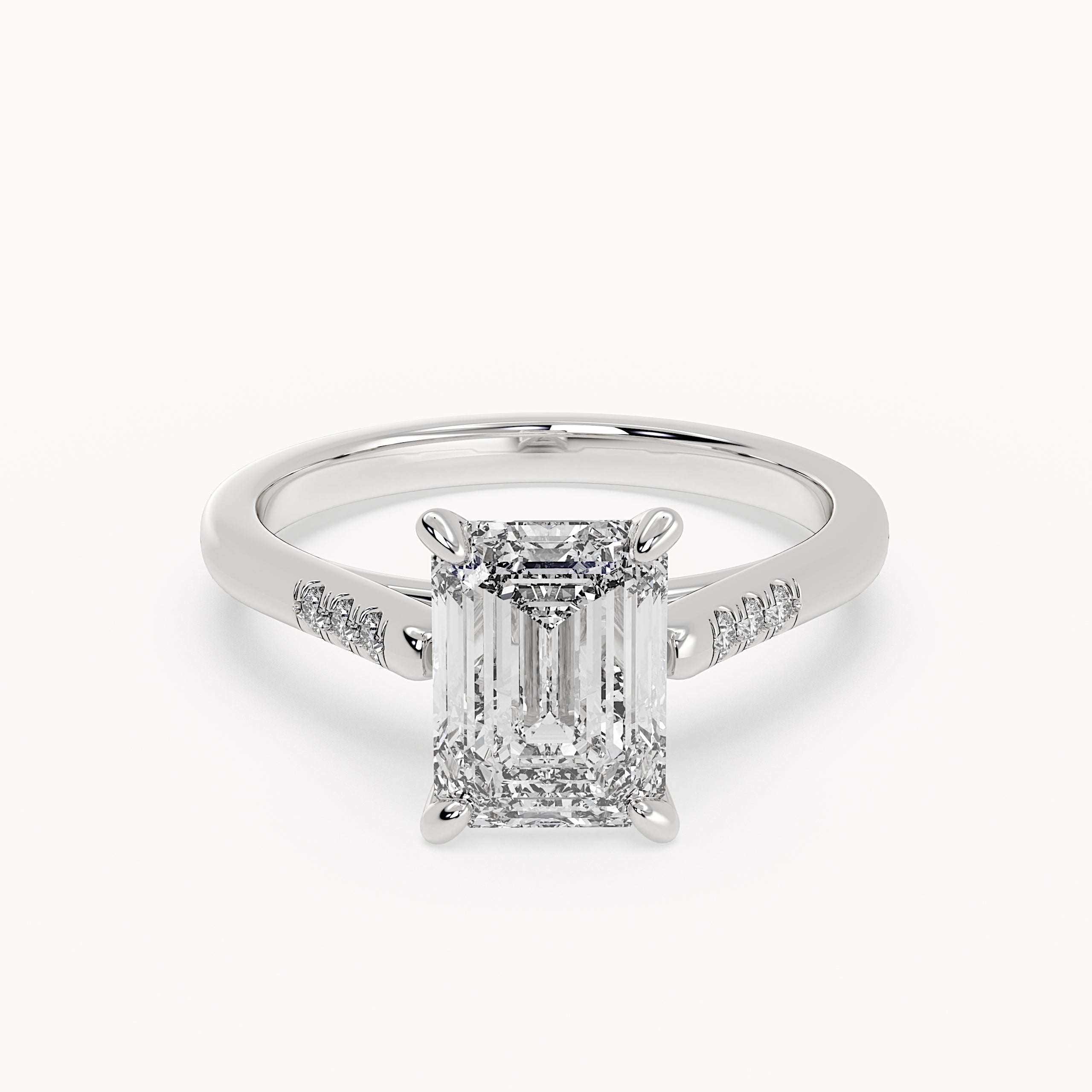 Grace - White Gold - grace-WG-emerald-hero