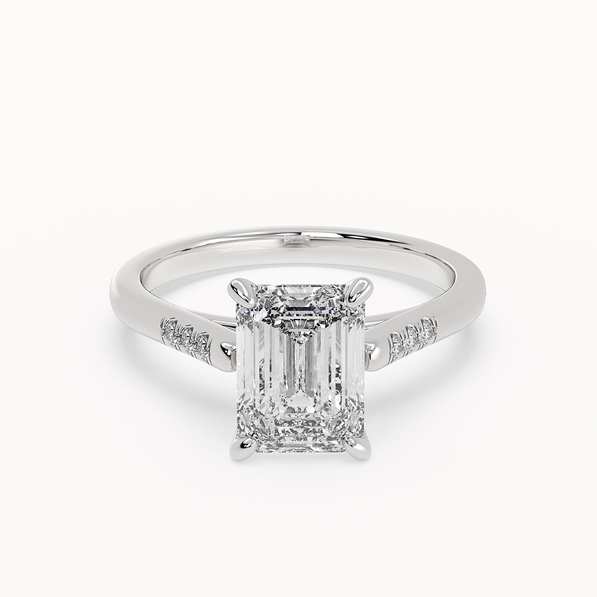 Grace - White Gold - grace-WG-emerald-hero