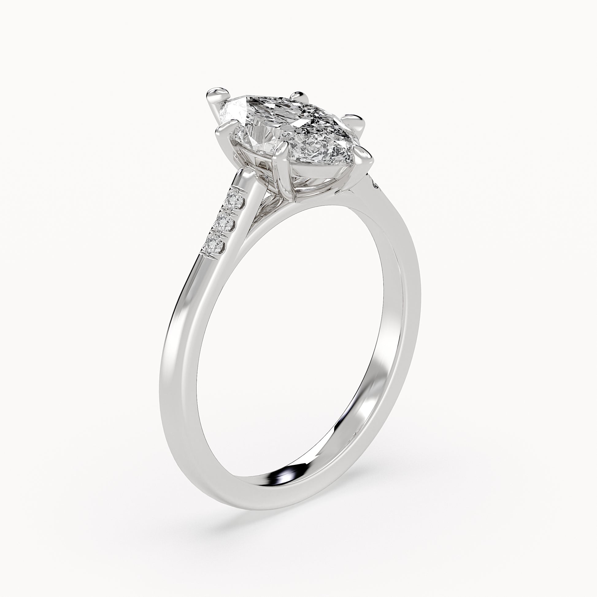 Grace - White Gold - grace-WG-marquise-angle