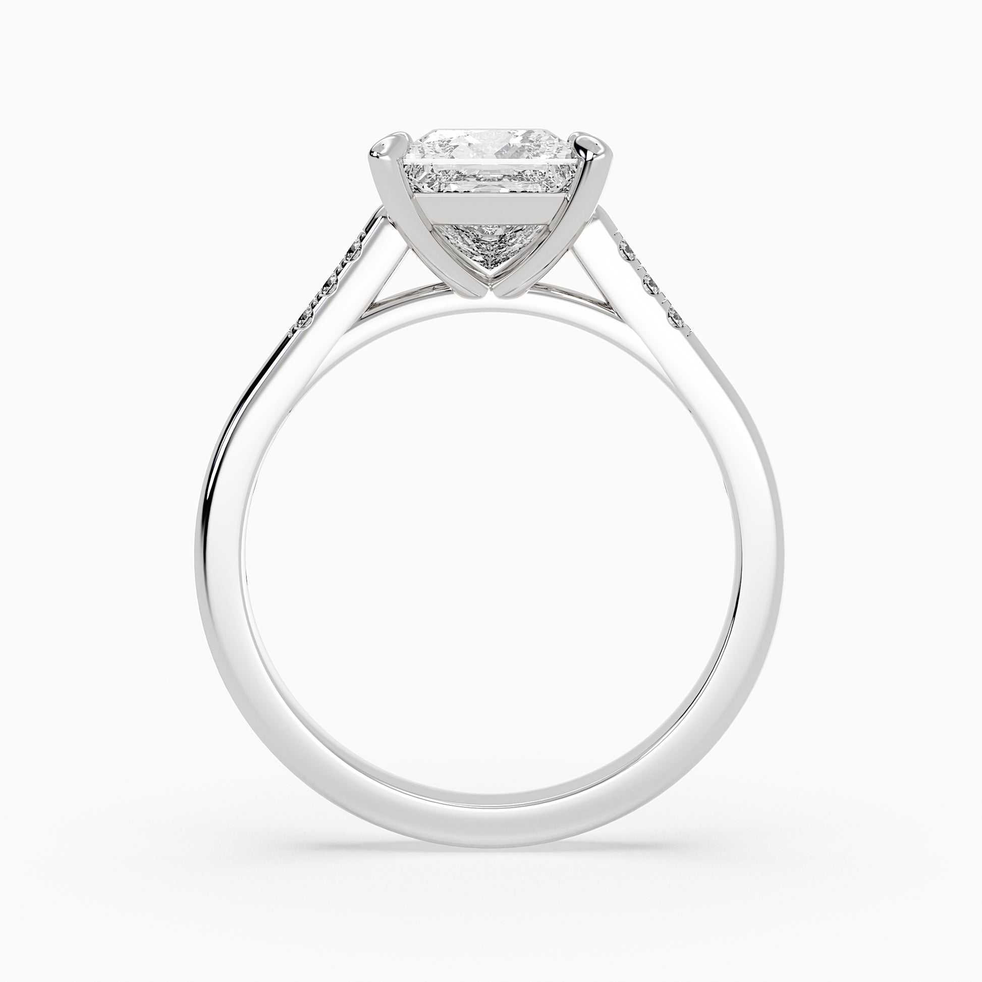 Grace - White Gold - grace-WG-princess-front