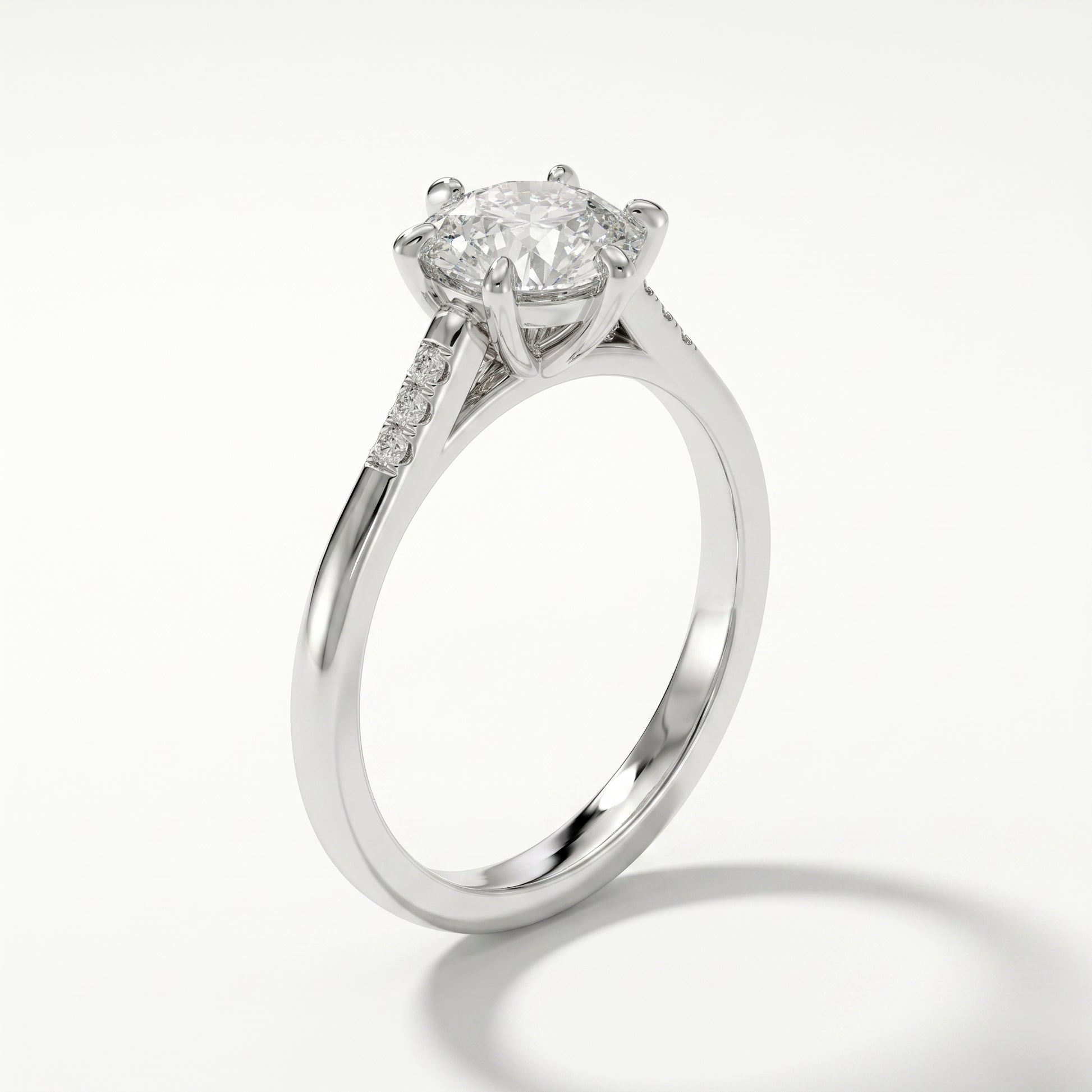 Grace - White Gold - grace-WG-round-angle