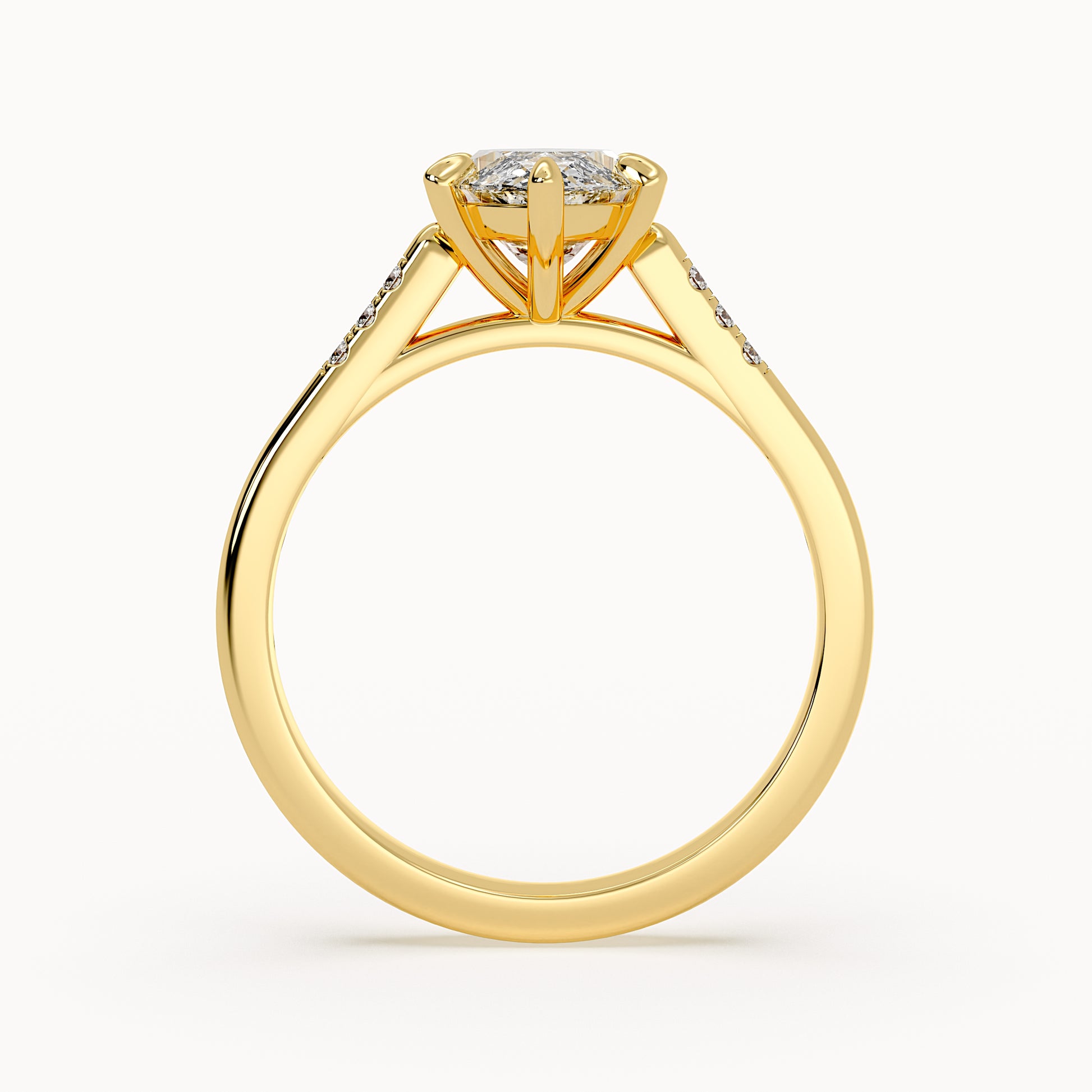 Grace - Yellow Gold - grace-YG-marquise-front