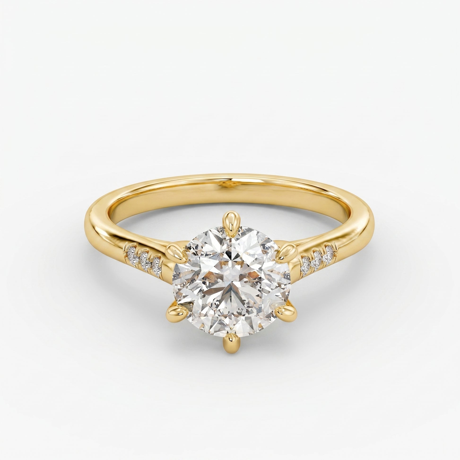 Grace - Yellow Gold - grace-YG-round-hero