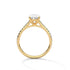 Greta - Yellow Gold - oval-front