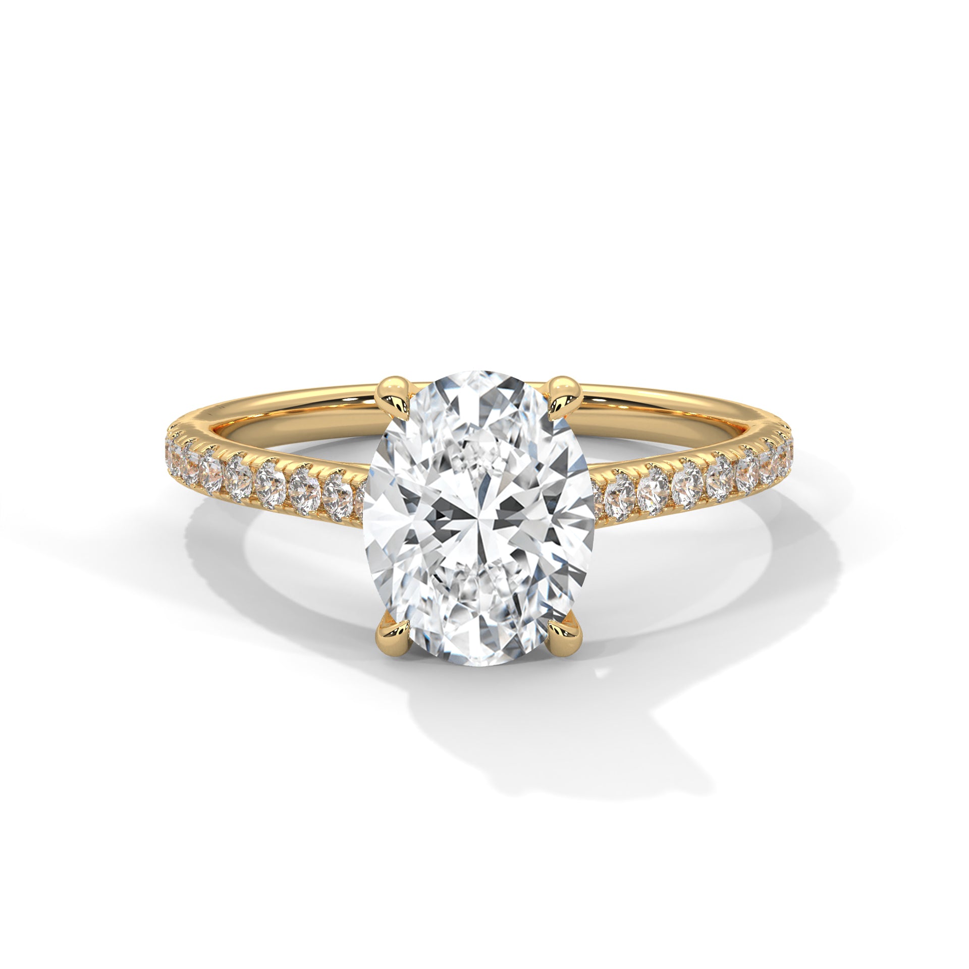 Greta - Yellow Gold - oval-hero