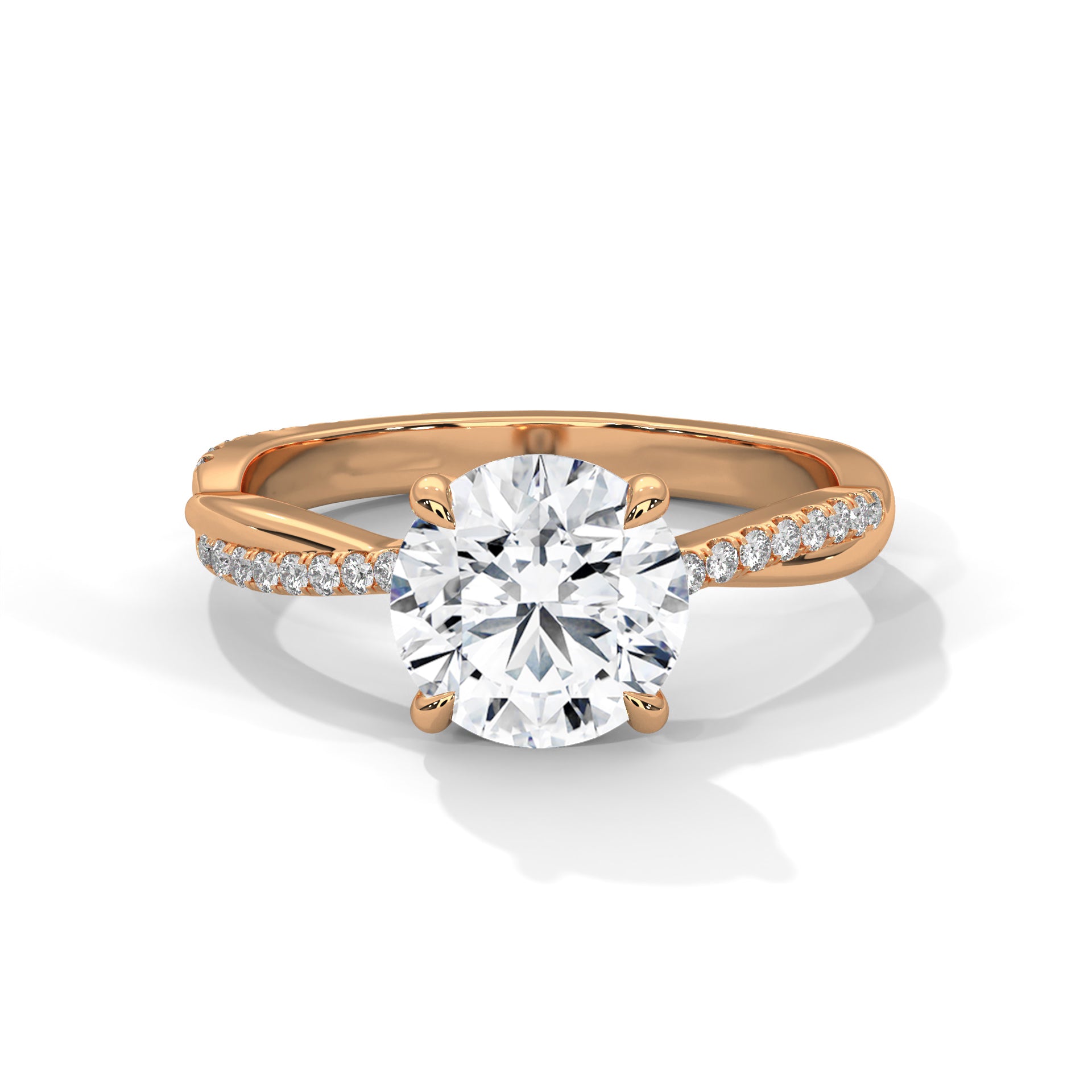 Hana - Rose Gold - hana-RG-round-hero