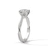 Hana - White Gold - hana-WG-round-side