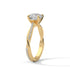 Hana - Yellow Gold - hana-YG-round-side