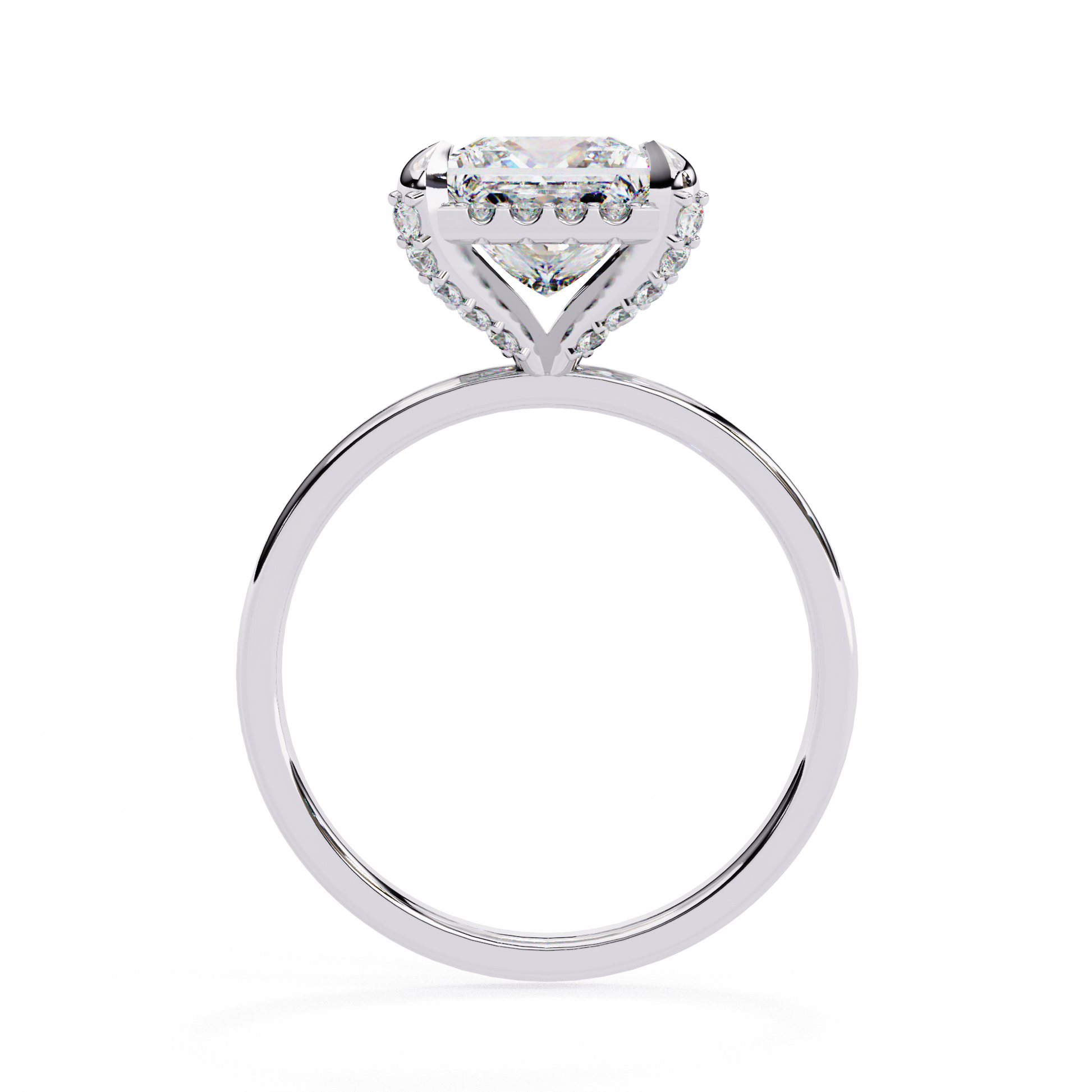 Helena - White Gold - helena-WG-princess-front