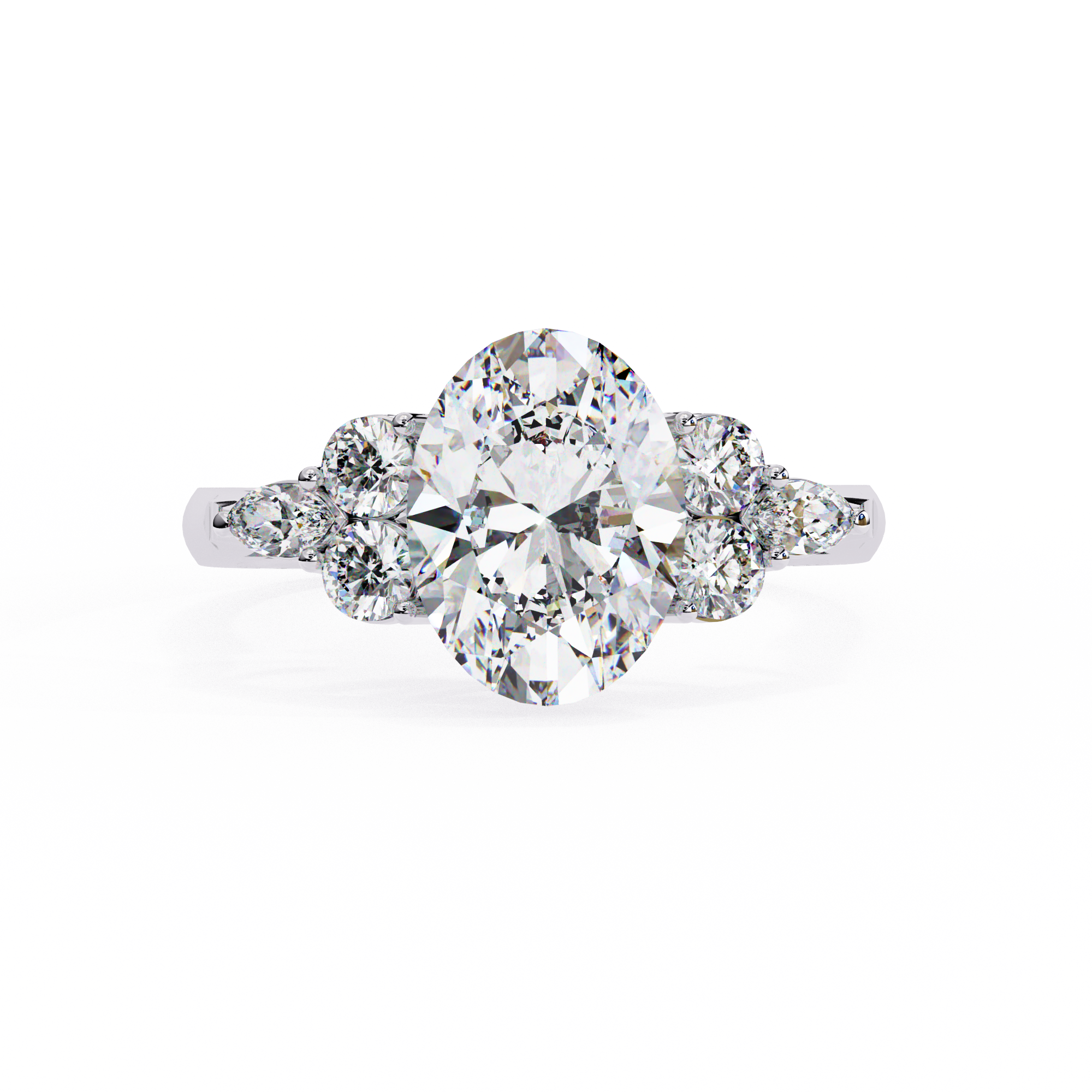 Iris - White Gold - iris-WG-oval-hero