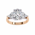 Iris - Rose Gold - oval-angle