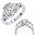 Iris - White Gold - oval-angle