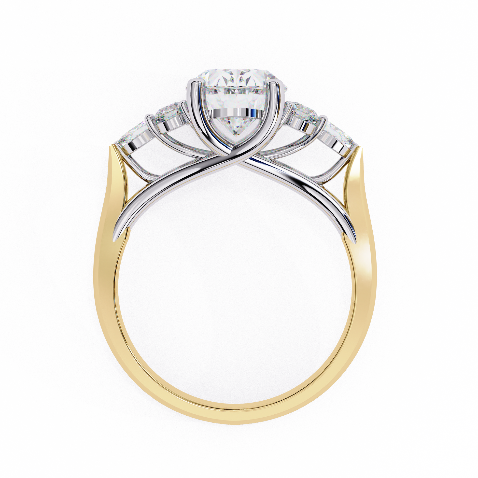 Iris - Yellow Gold - oval-angle-2