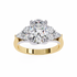 Iris - Yellow Gold - oval-angle