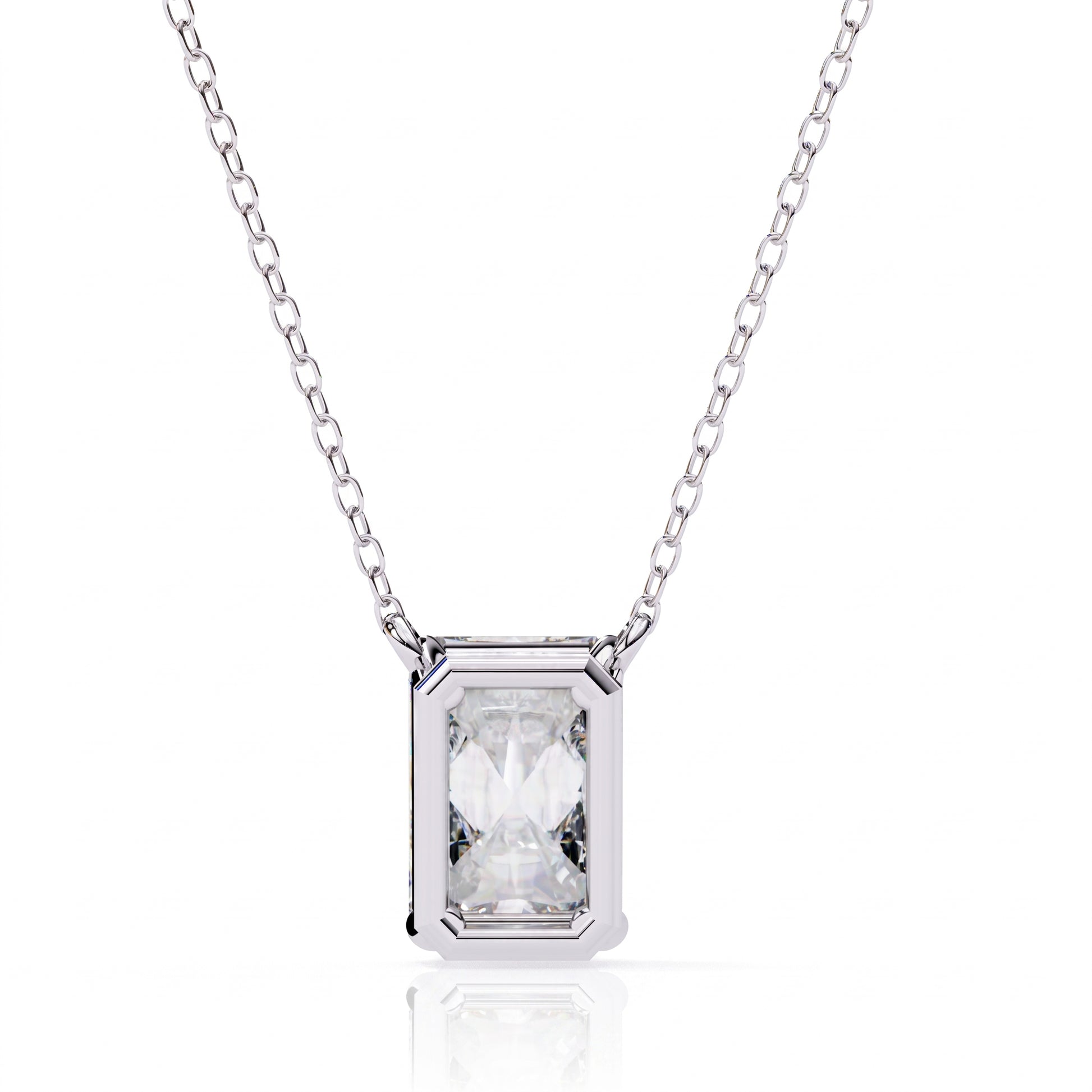 Isadora - White Gold - isadora-WG-emerald-front