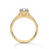 Jasmine - Yellow Gold - jasmine-YG-emerald-front