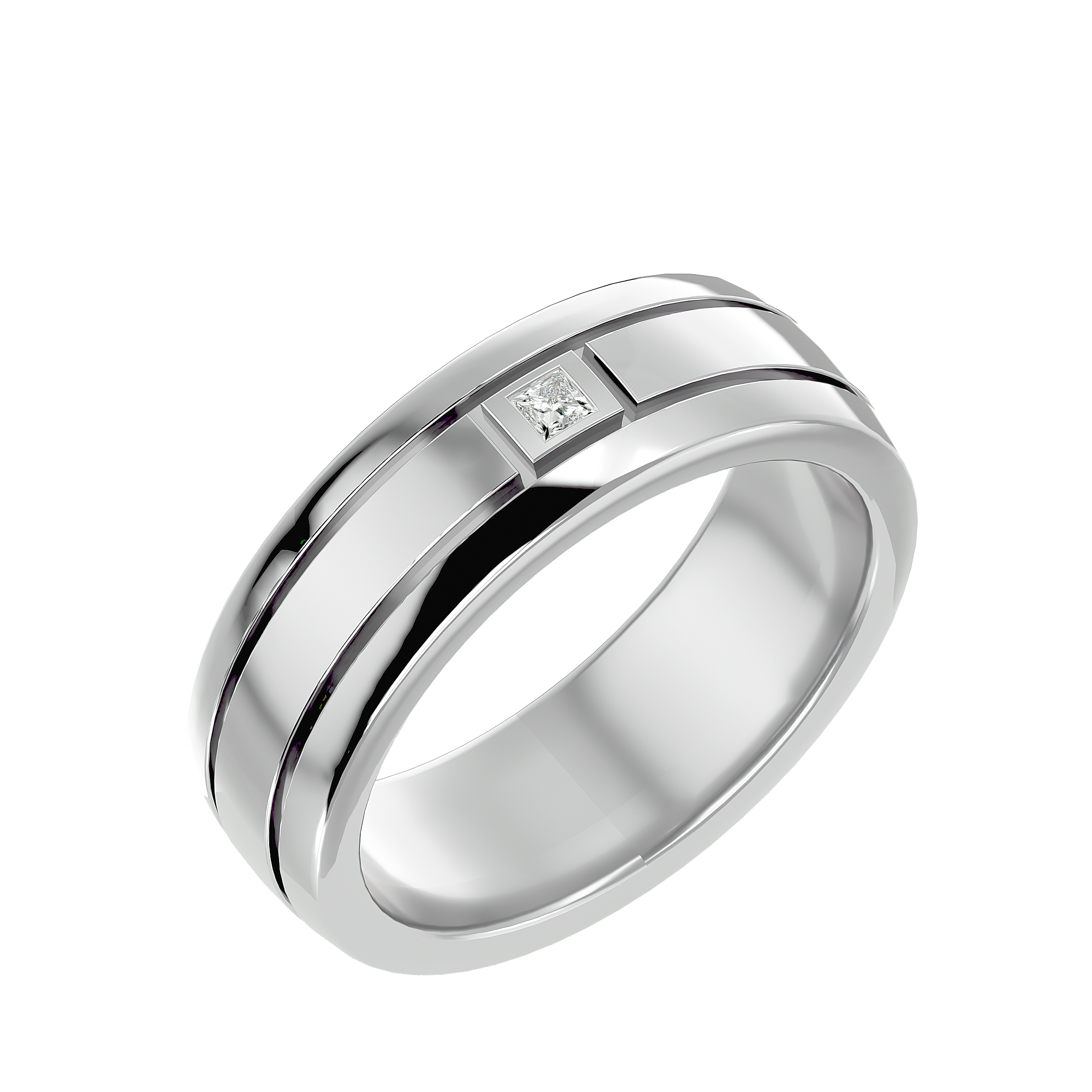 Jay - White Gold - jay-WG-princess-angle