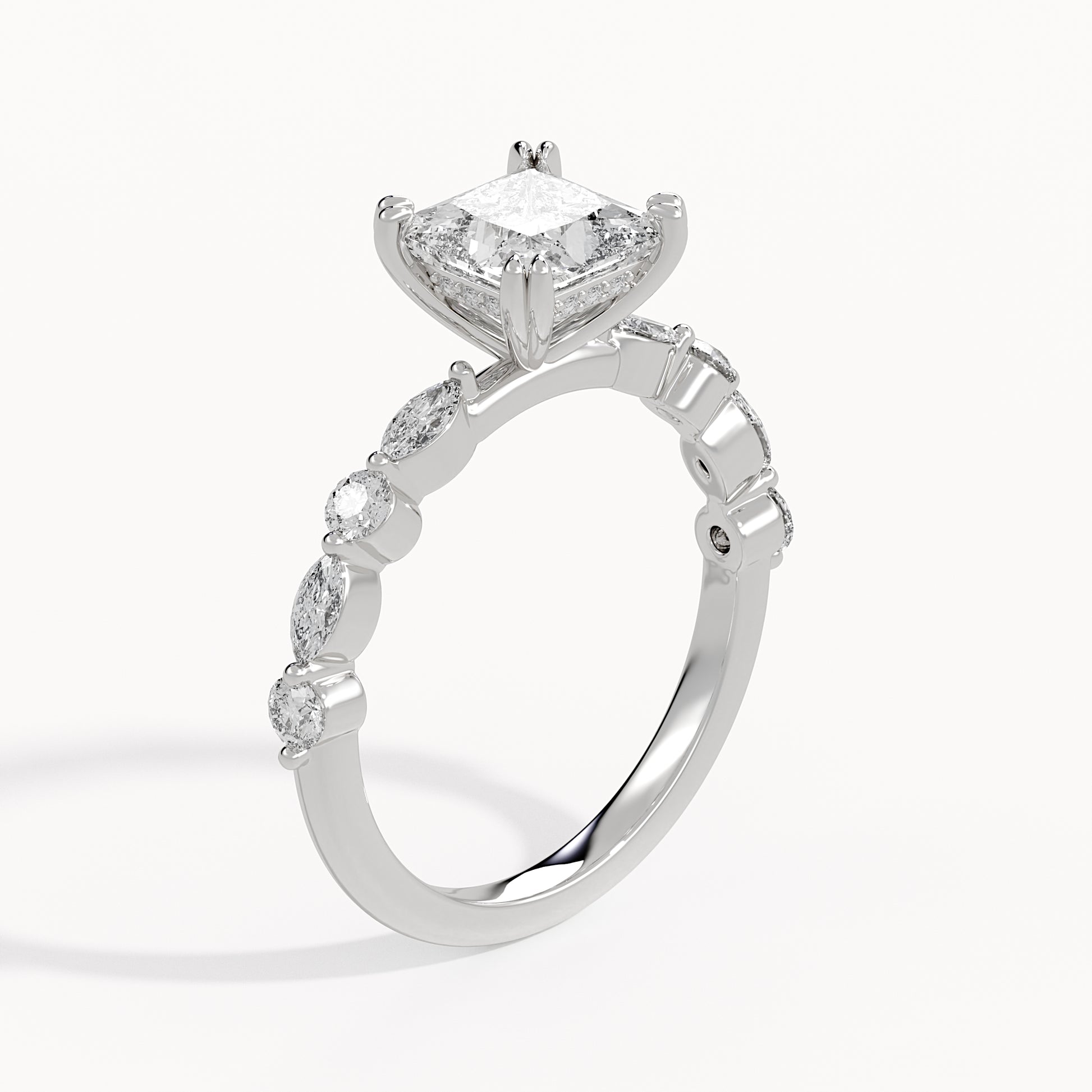 Jessica - White Gold - jessica-WG-princess-angle