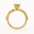 Jessica - Yellow Gold - jessica-YG-marquise-front