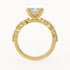 Jessica - Yellow Gold - jessica-YG-princess-front