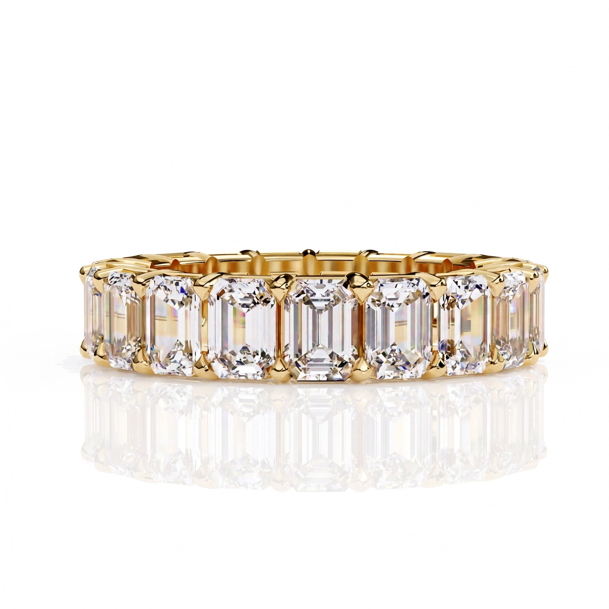 Kate - Yellow Gold - kate-YG-emerald-hero