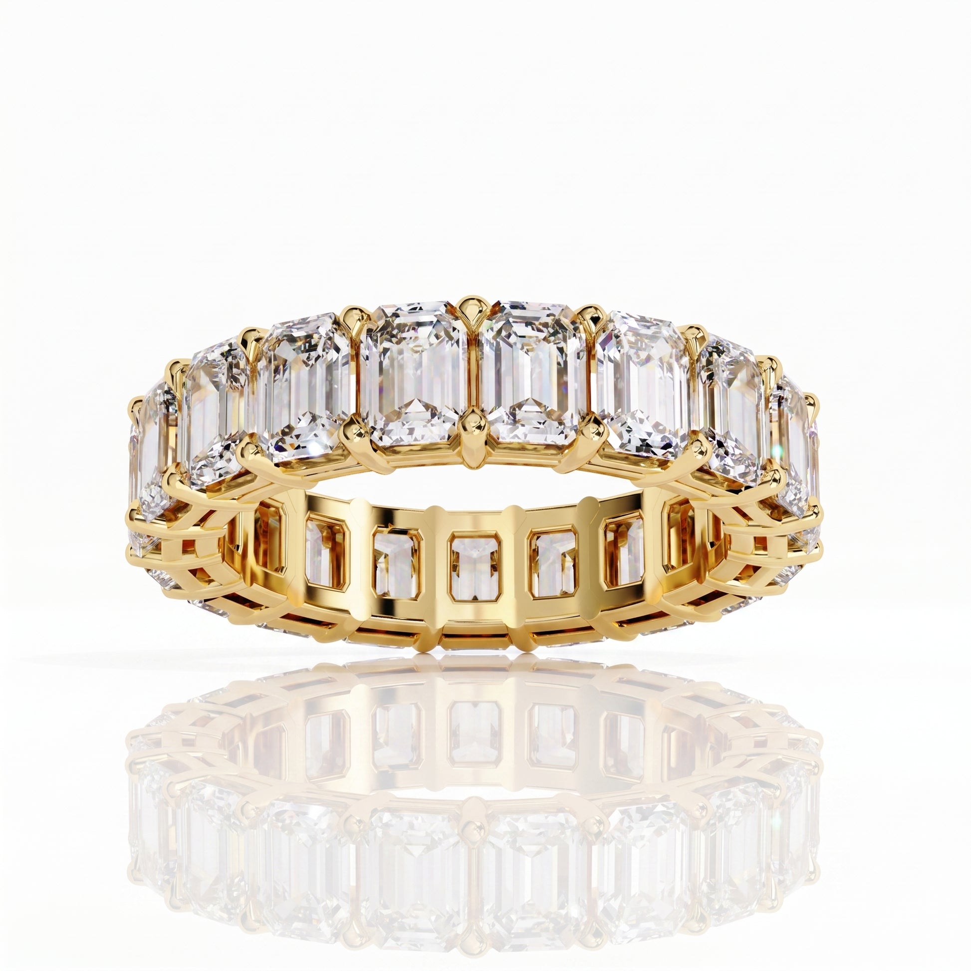 Kate - Yellow Gold - kate-YG-emerald-top