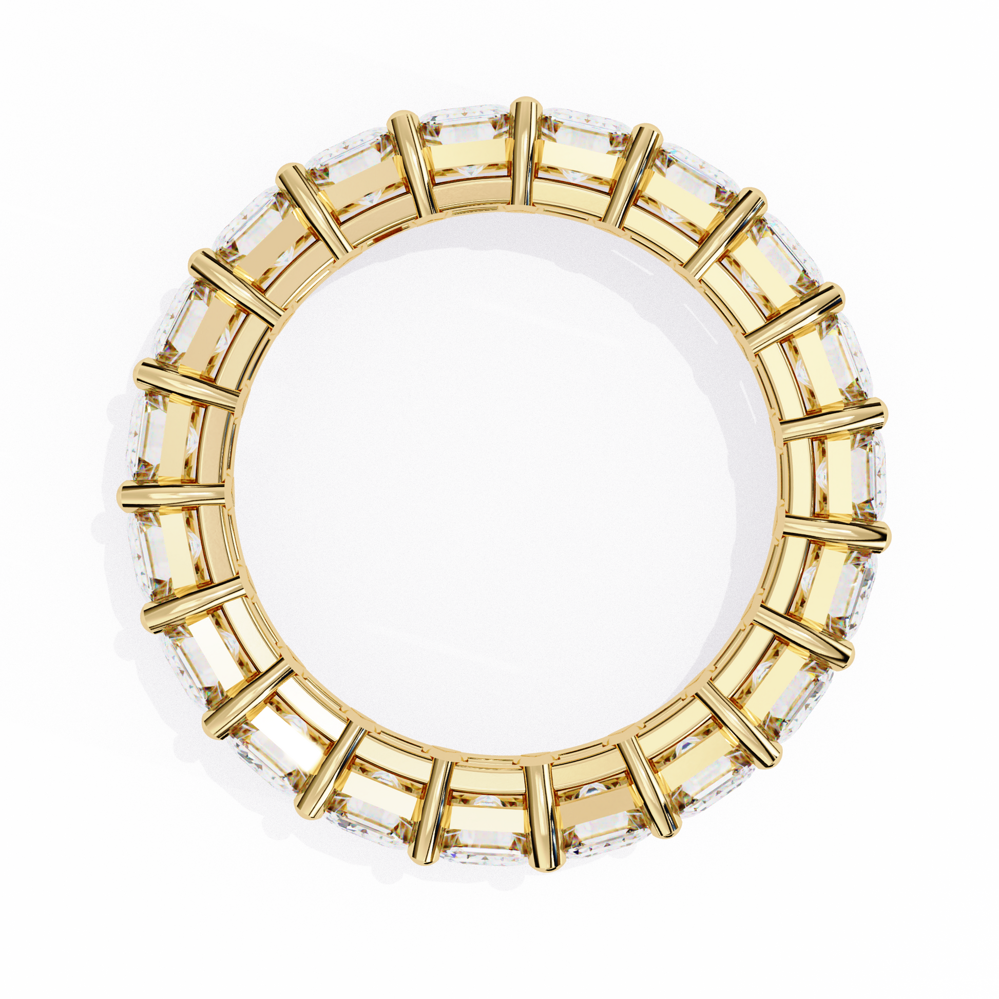Kate - Yellow Gold - emerald-angle-4