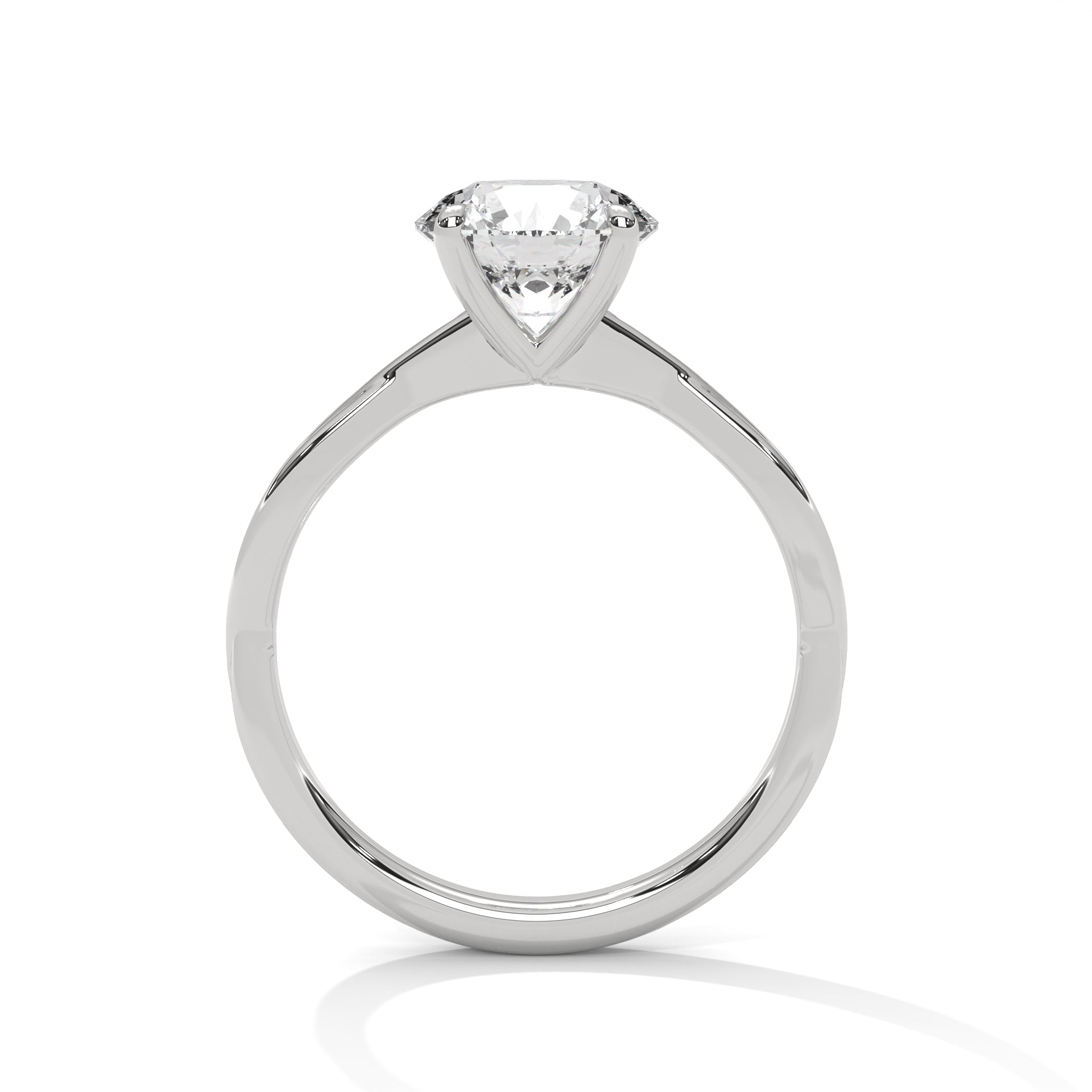 Kira - White Gold - kira-WG-round-front