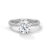 Kira - Modern Split-Shank Lab Grown Diamond Engagement Ring