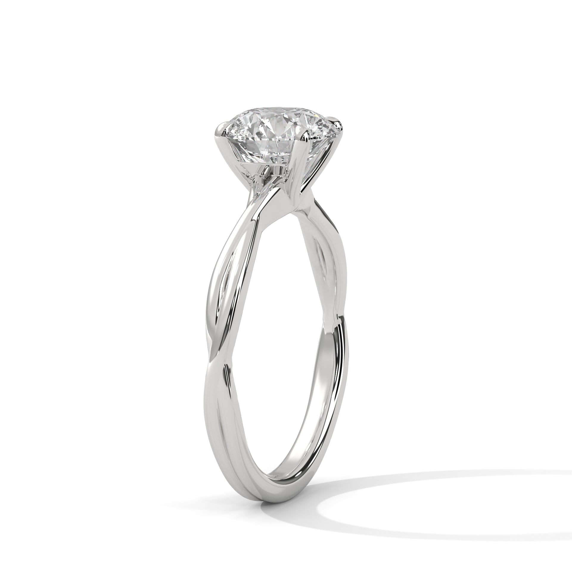 Kira - White Gold - kira-WG-round-side