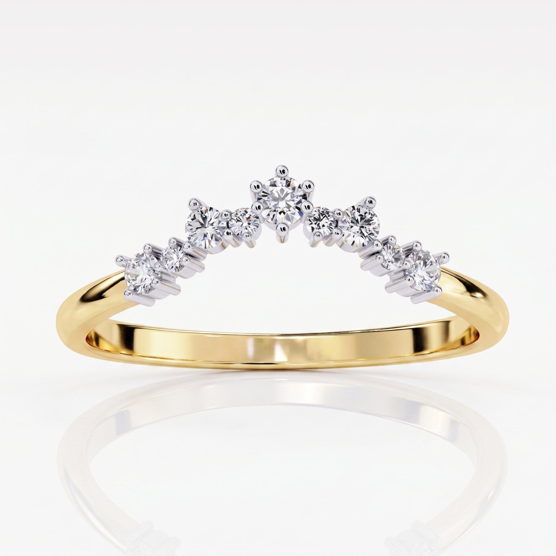 Laura - Yellow Gold - laura-YG-round-top