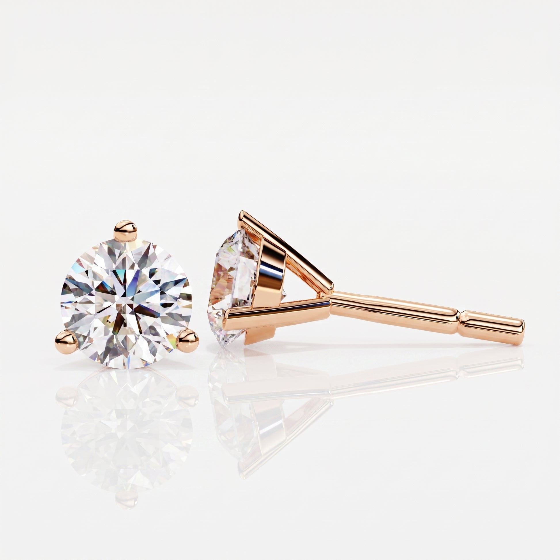 Lena - Rose Gold - lena-RG-round-angle