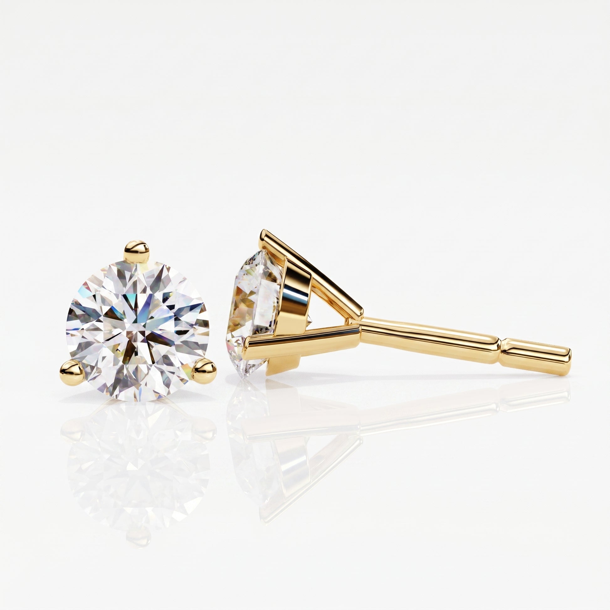 Lena - Yellow Gold - lena-YG-round-angle