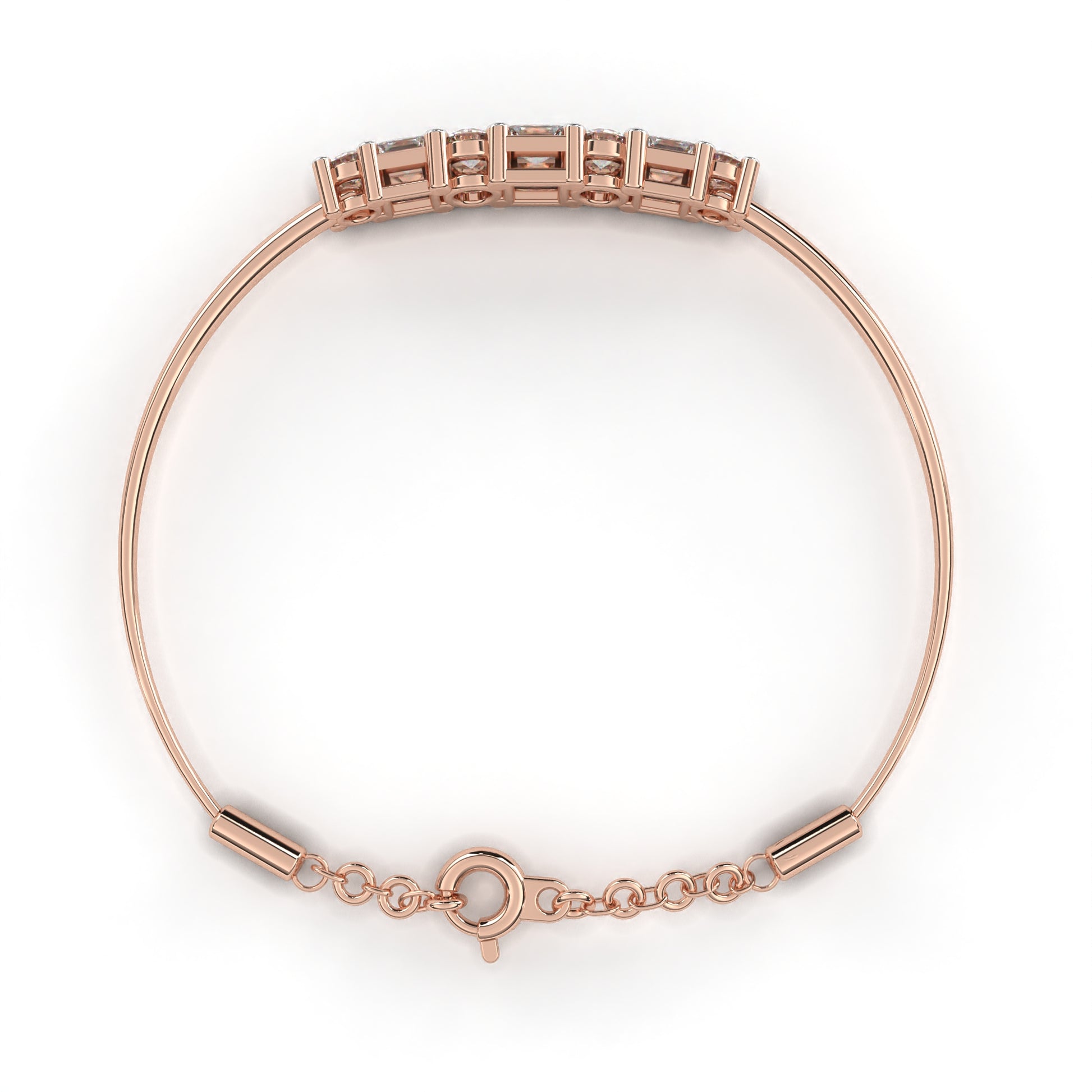 Leonie - Rose Gold - leonie-RG-emerald-top