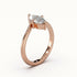 Lily - Rose Gold - lily-RG-marquise-angle