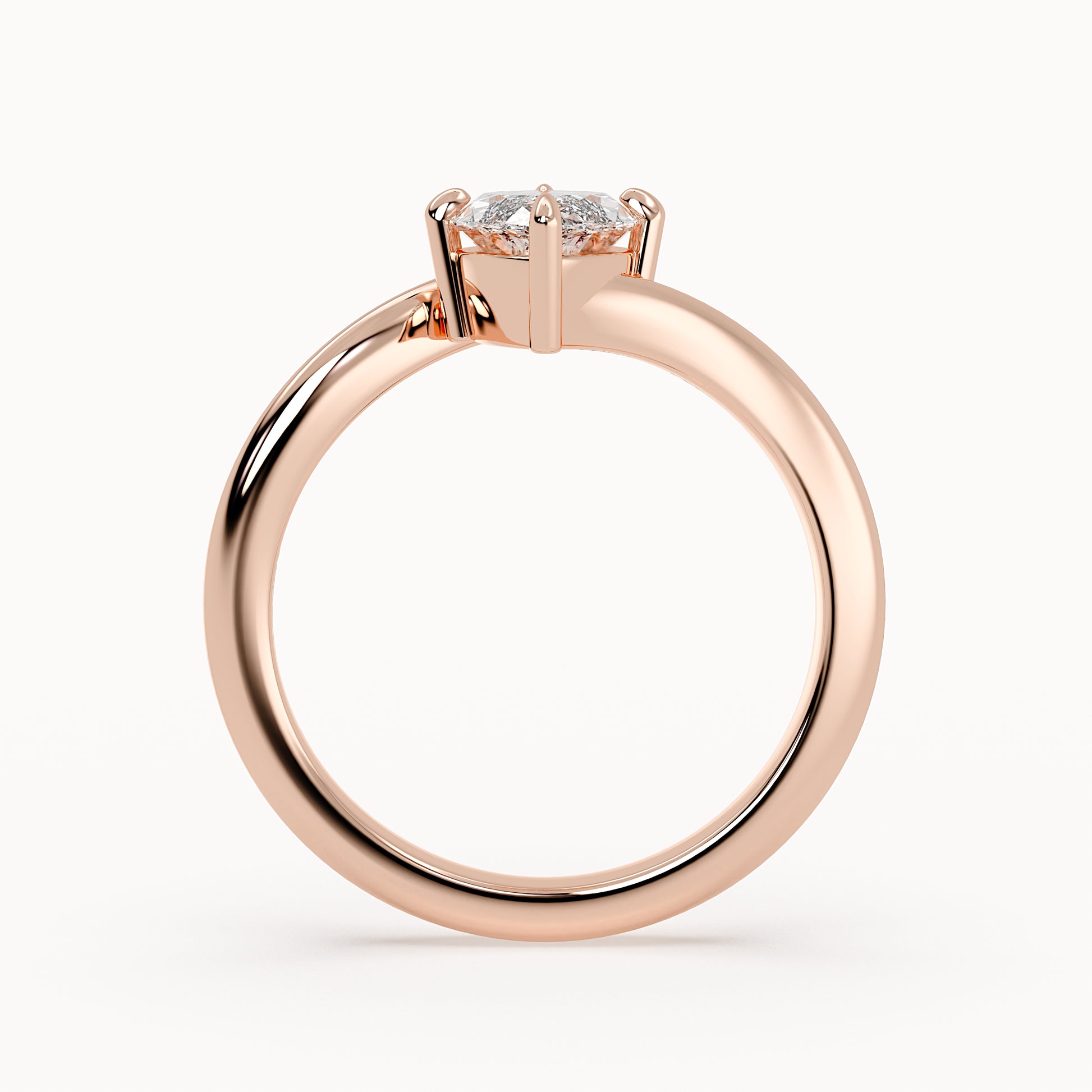Lily - Rose Gold - lily-RG-marquise-front